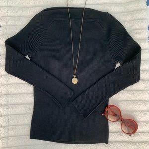 INC sweater knit top